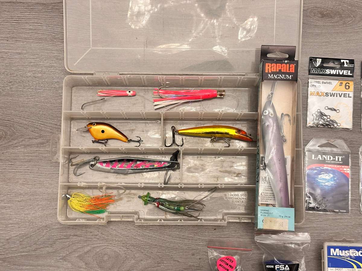 Huge FISHING Tackle Lot