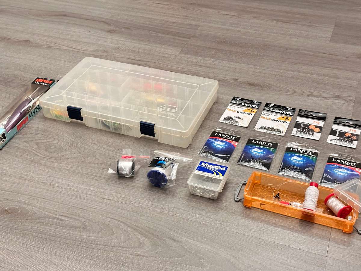 Huge FISHING Tackle Lot