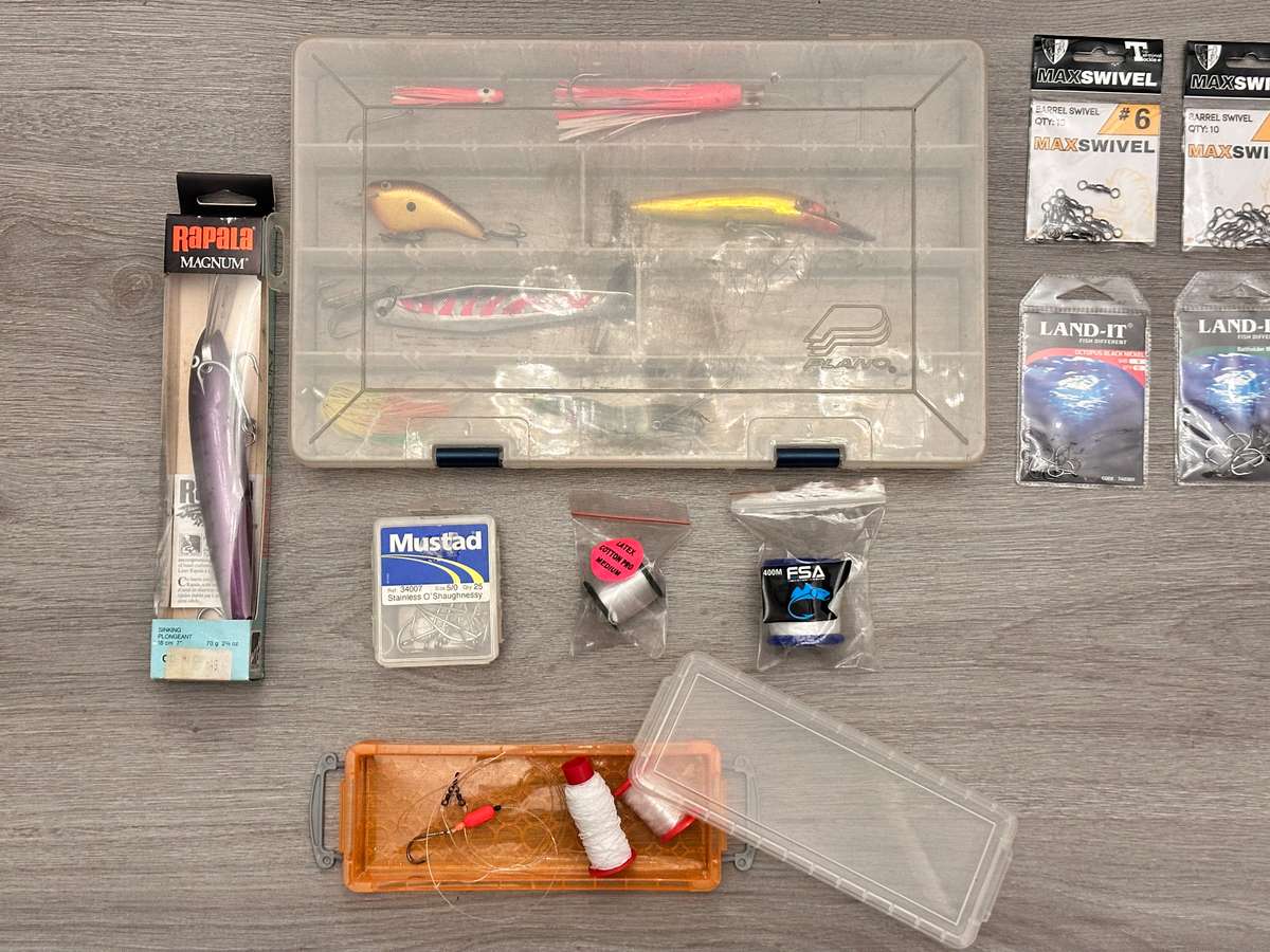 Huge FISHING Tackle Lot