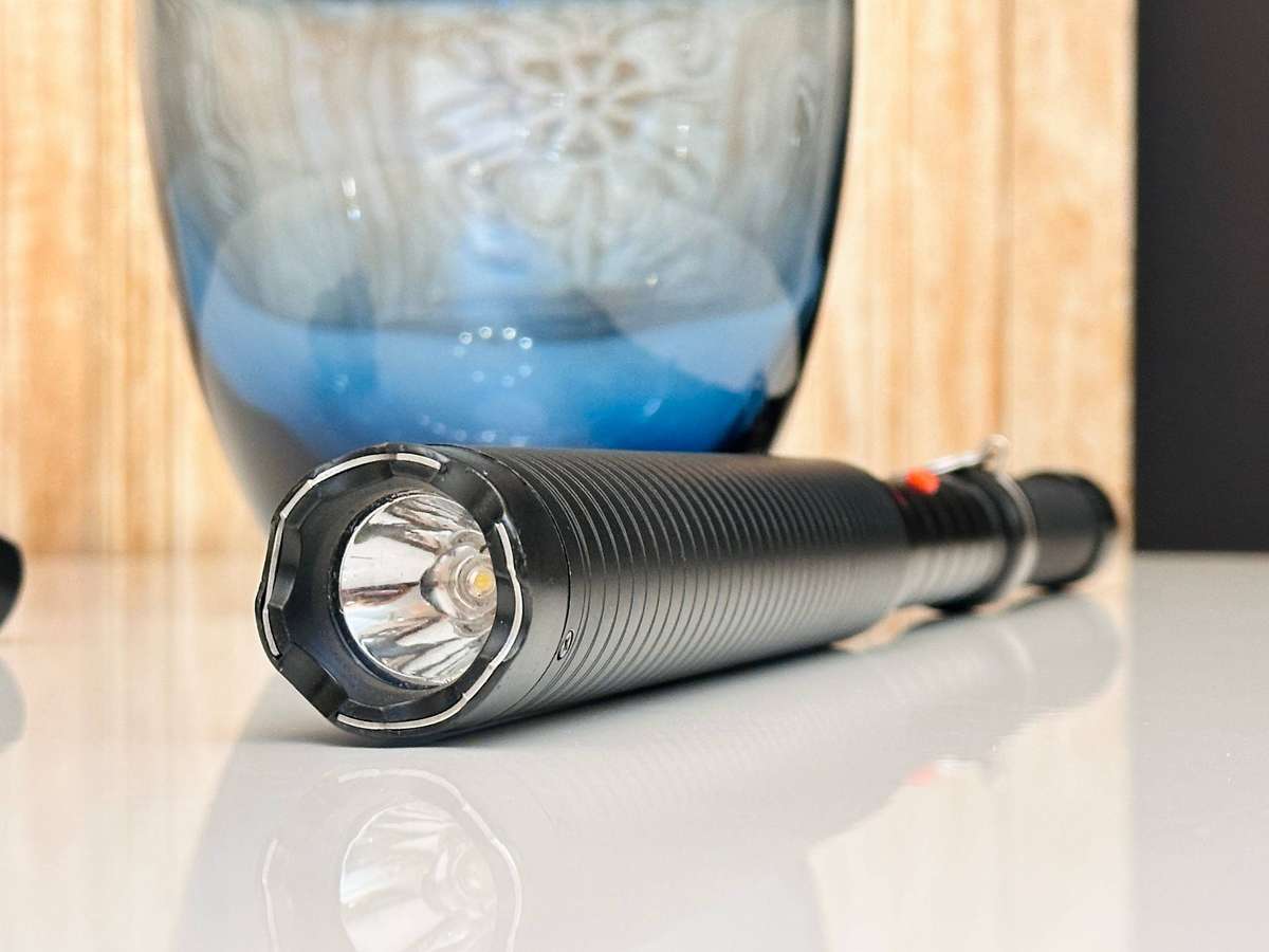 Self Defence Large 50cm Stun Taser with Led Torch