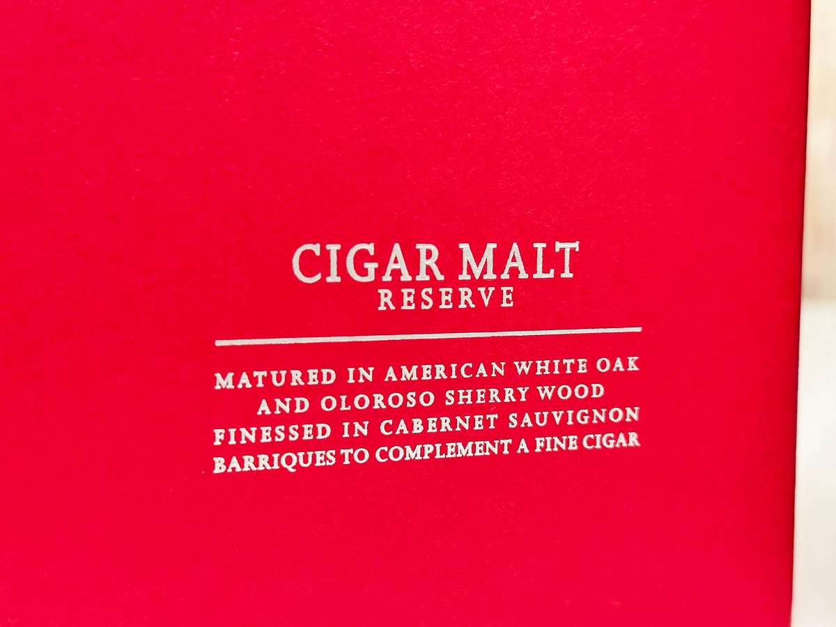 Dalmore Cigar Malt Signature Reserve Single Malt Scotch Whisky in Original Box