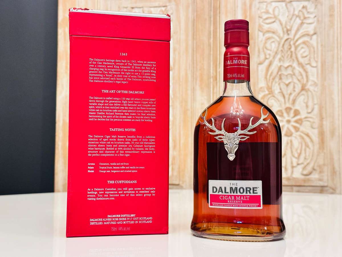 Dalmore Cigar Malt Signature Reserve Single Malt Scotch Whisky in Original Box