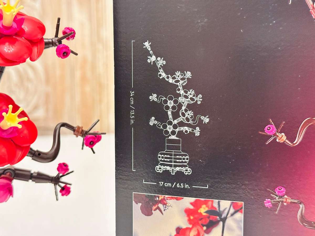 LEGO Botanical Collection Plum Blossom with Original Box