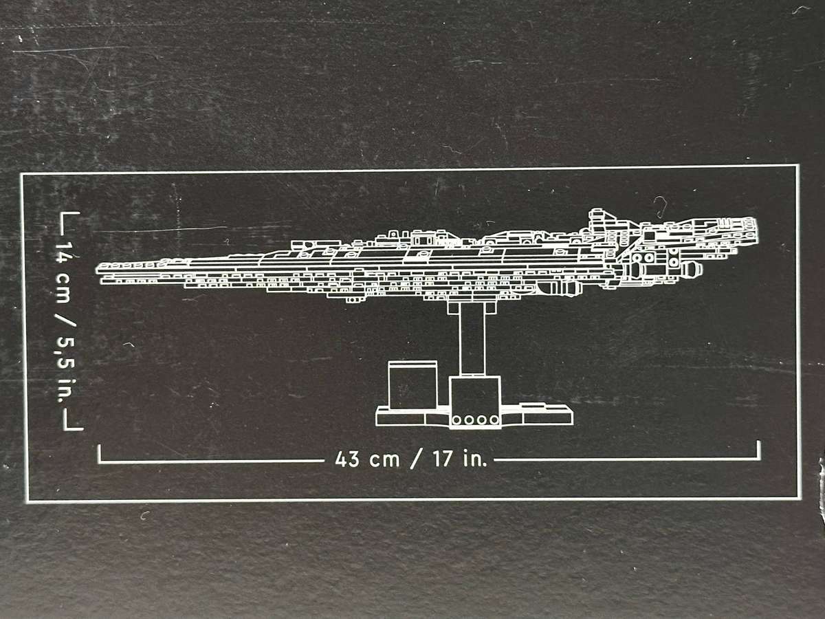 Lego Star Wars Retired 40th Anniversary Executor Super Star Destroyer Collectable Set