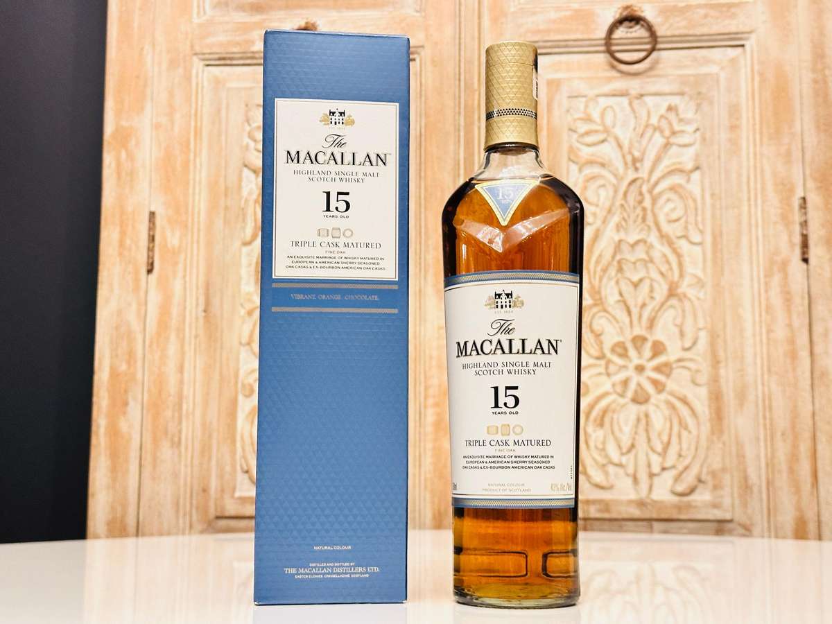 Macallan 15 Year Old Signature Triple Cask Scotch Whisky in Original Box