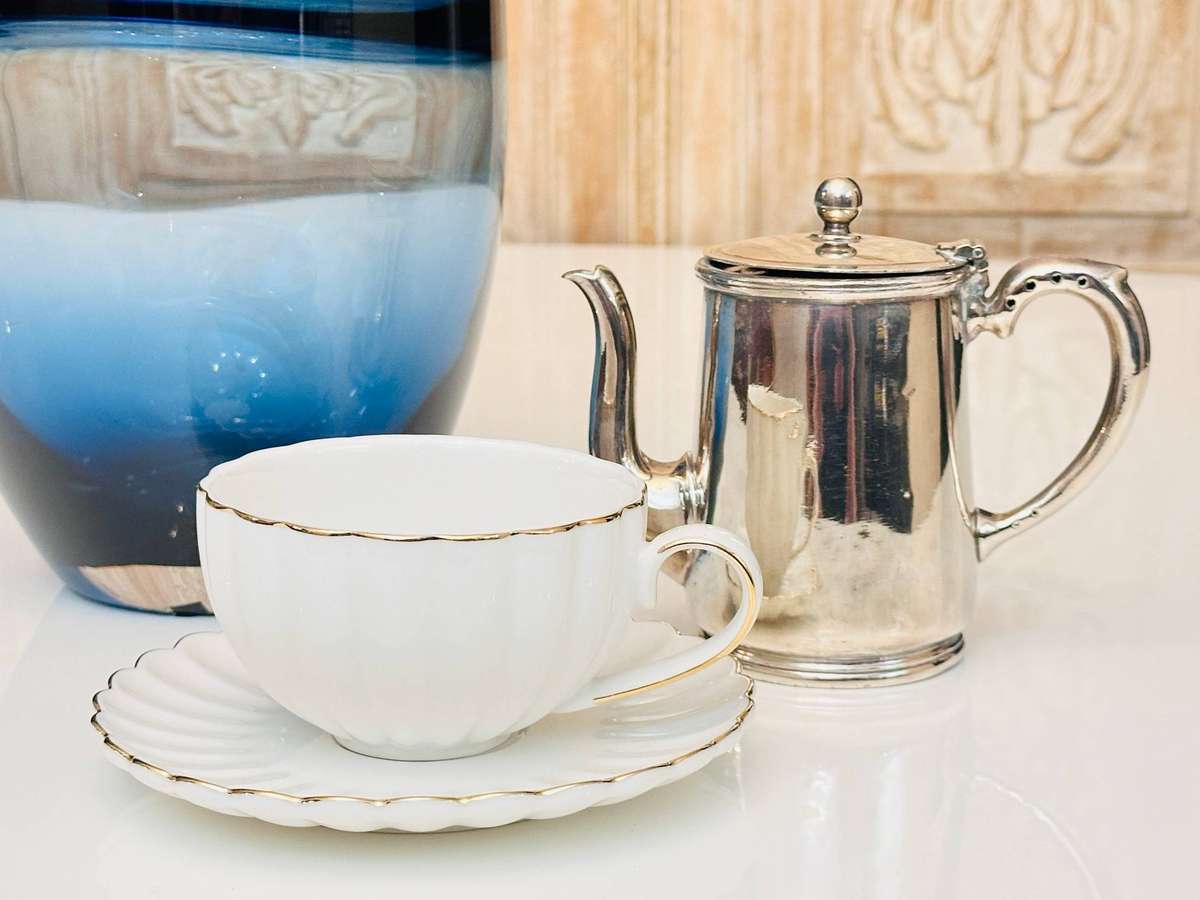 Elegant Vintage Tea Serving Set