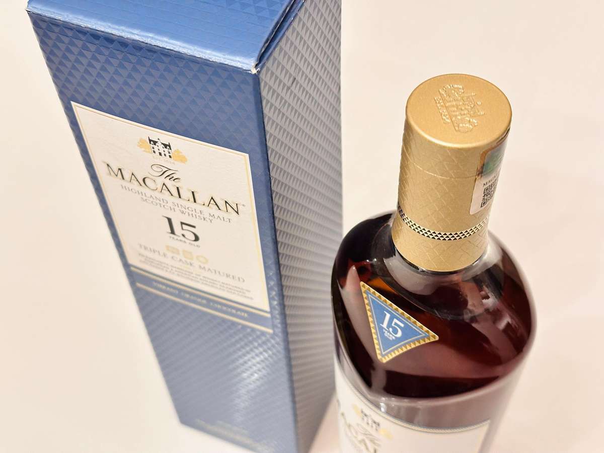 Macallan 15 Year Old Signature Triple Cask Scotch Whisky in Original Box