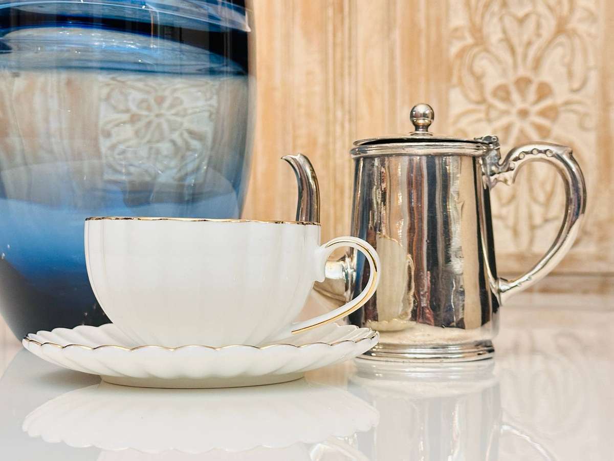 Elegant Vintage Tea Serving Set