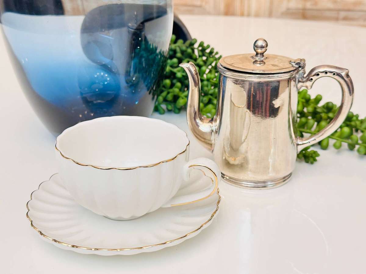 Elegant Vintage Tea Serving Set