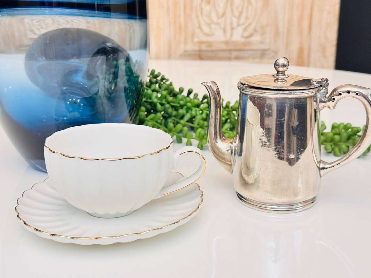 Elegant Vintage Tea Serving Set