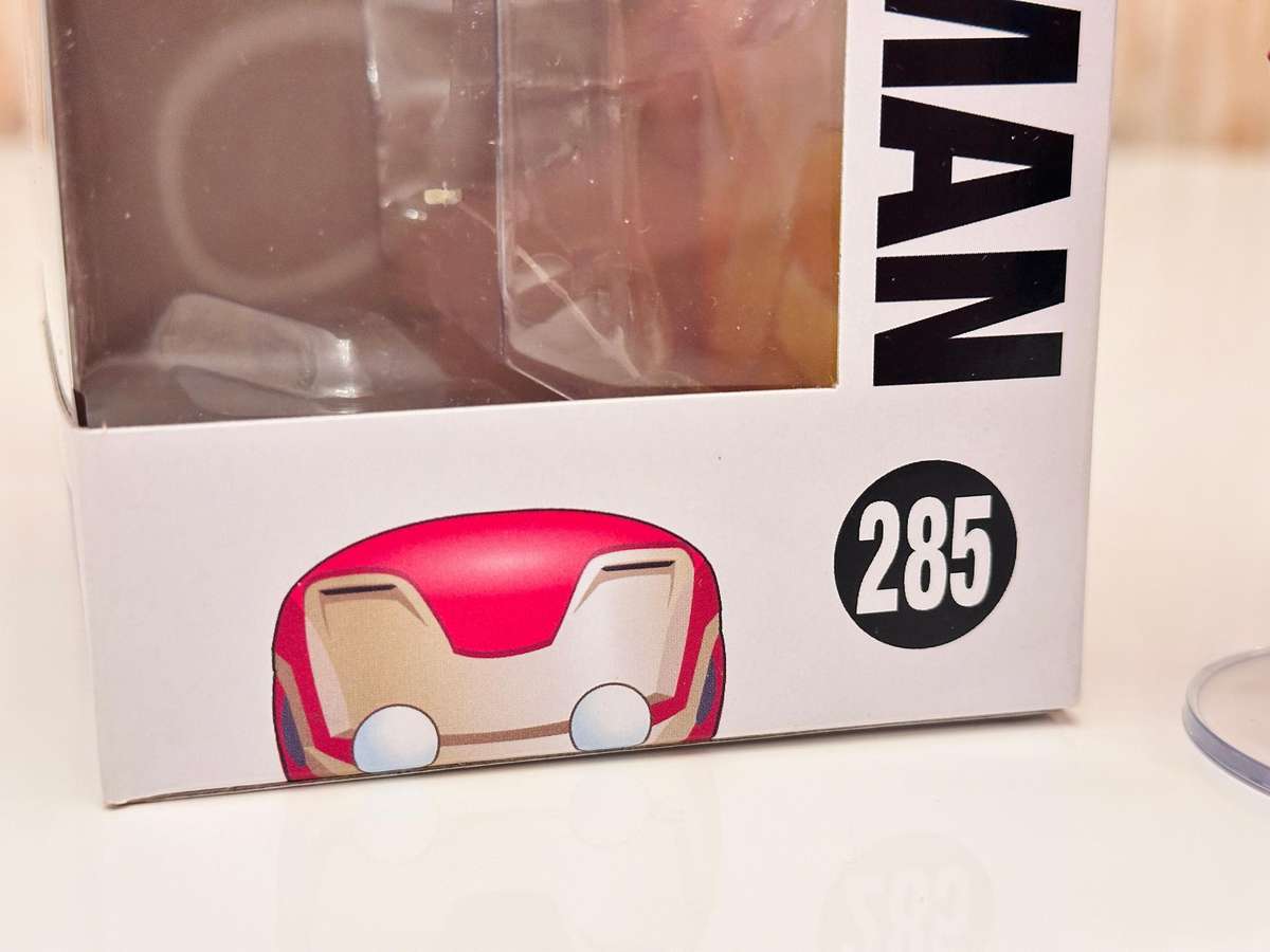 Iron Man Avengers Funko Pop Bobble Head with Display Stand & Box