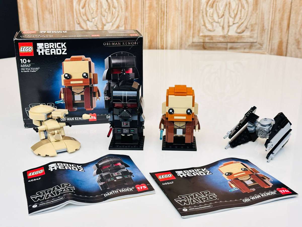 Lego Retired Darth Vader & Obi-Wan with Star Wars Collectable Selection