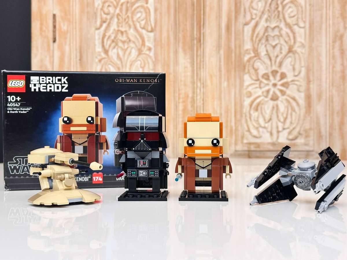 Lego Retired Darth Vader & Obi-Wan with Star Wars Collectable Selection