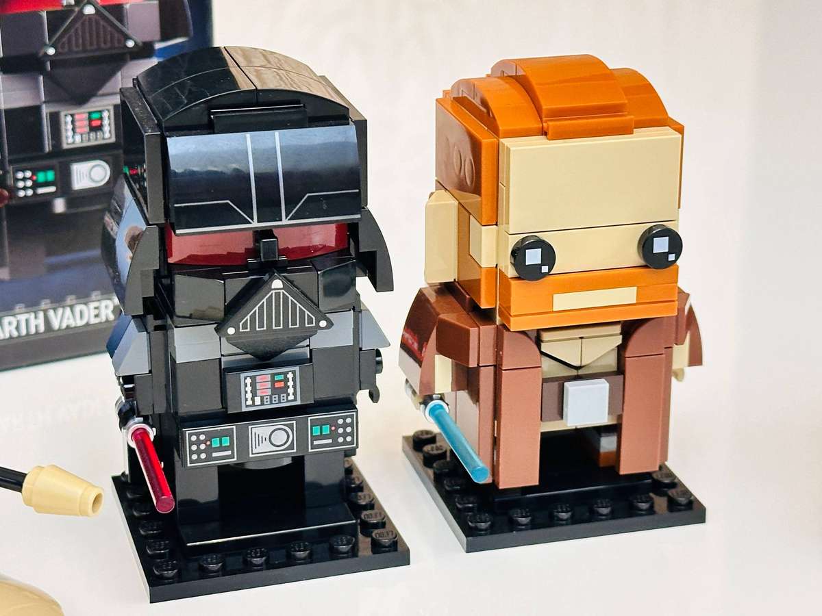 Lego Retired Darth Vader & Obi-Wan with Star Wars Collectable Selection