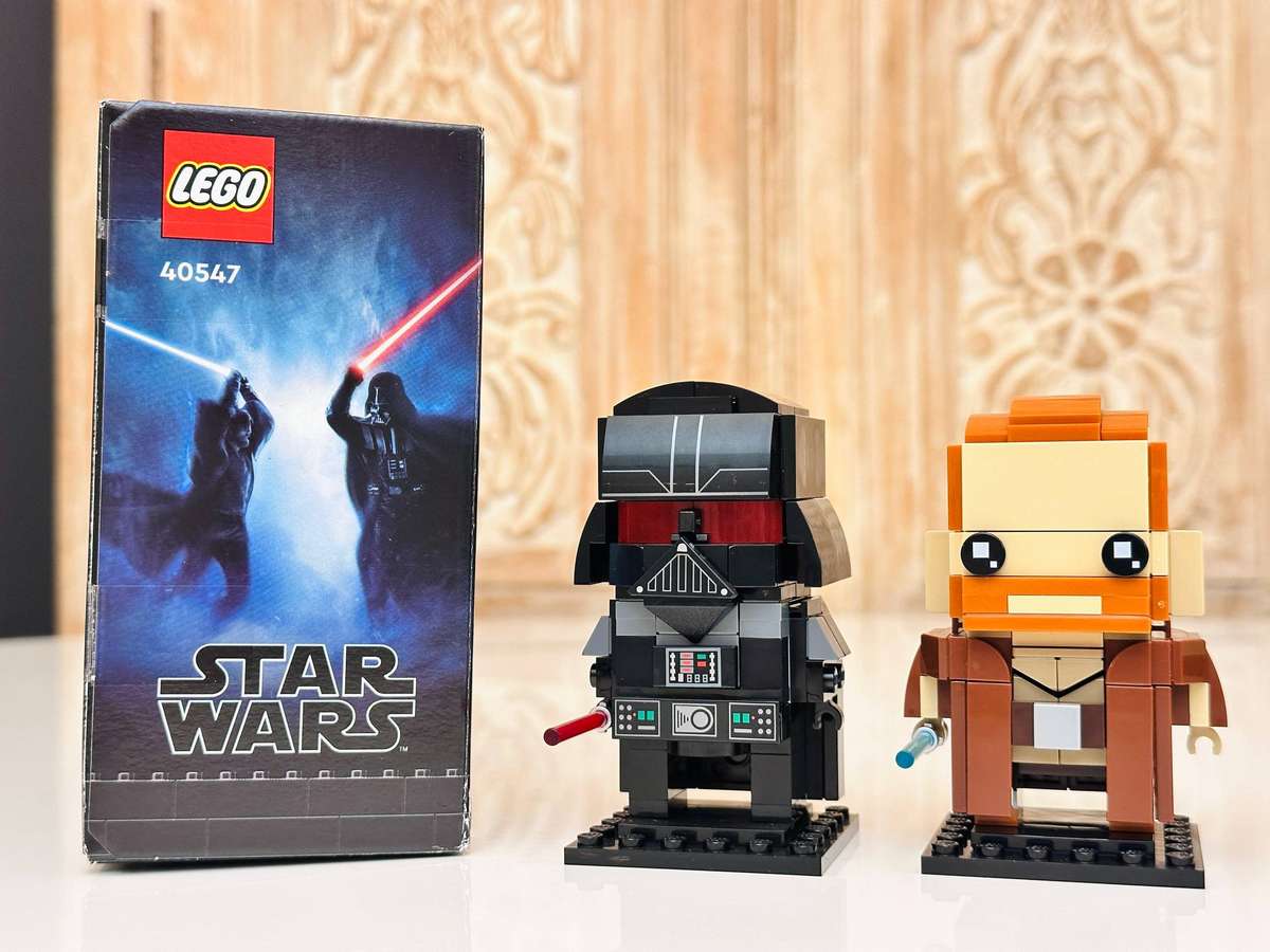 Lego Retired Darth Vader & Obi-Wan with Star Wars Collectable Selection