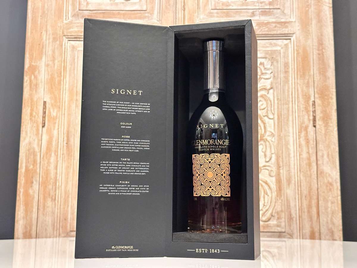 Glenmorangie Signet Prestige Single Malt Scotch Whisky in Display Case