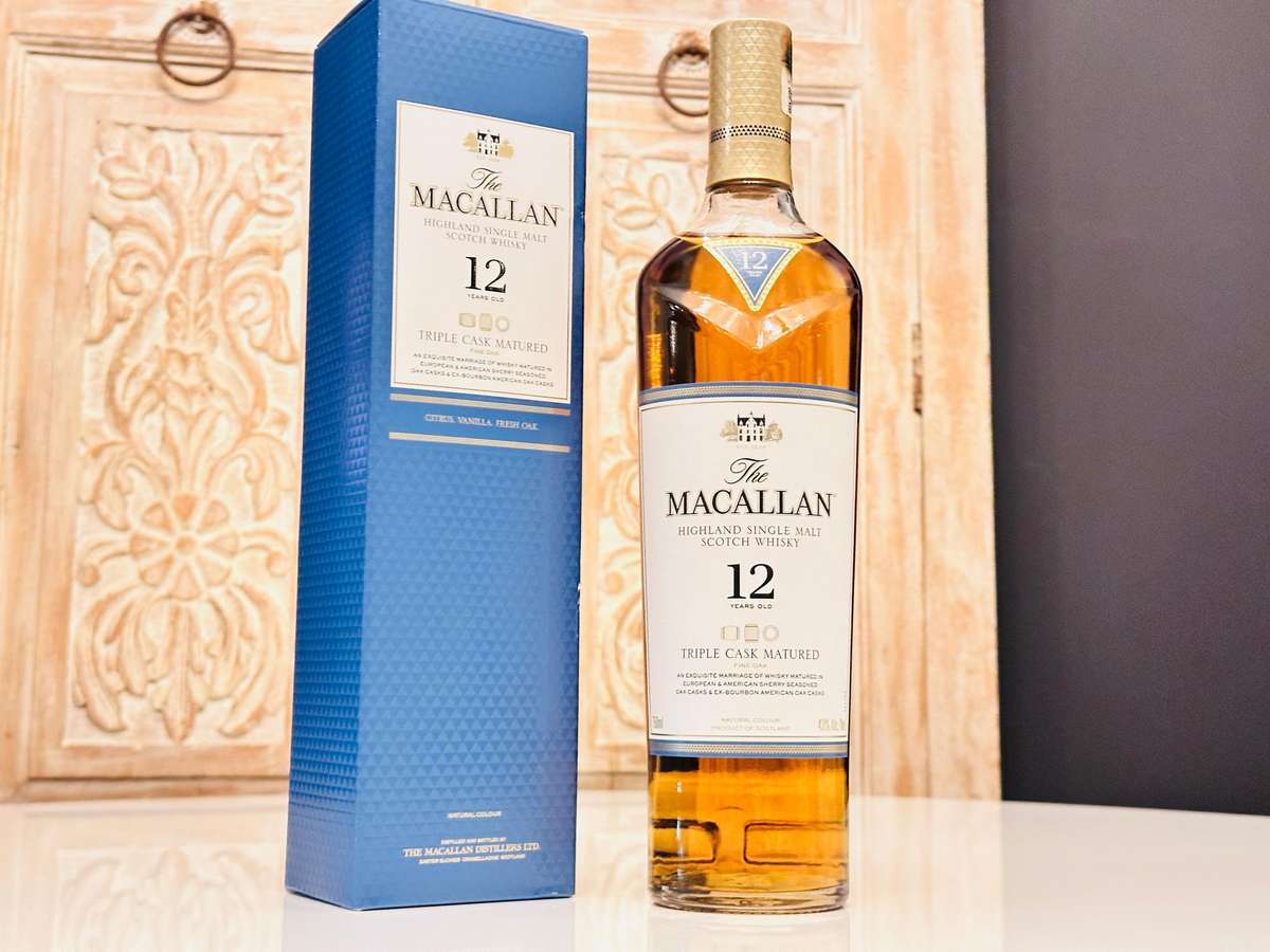 Macallan 12 Year Old Signature Triple Cask Scotch Whisky in Original Box