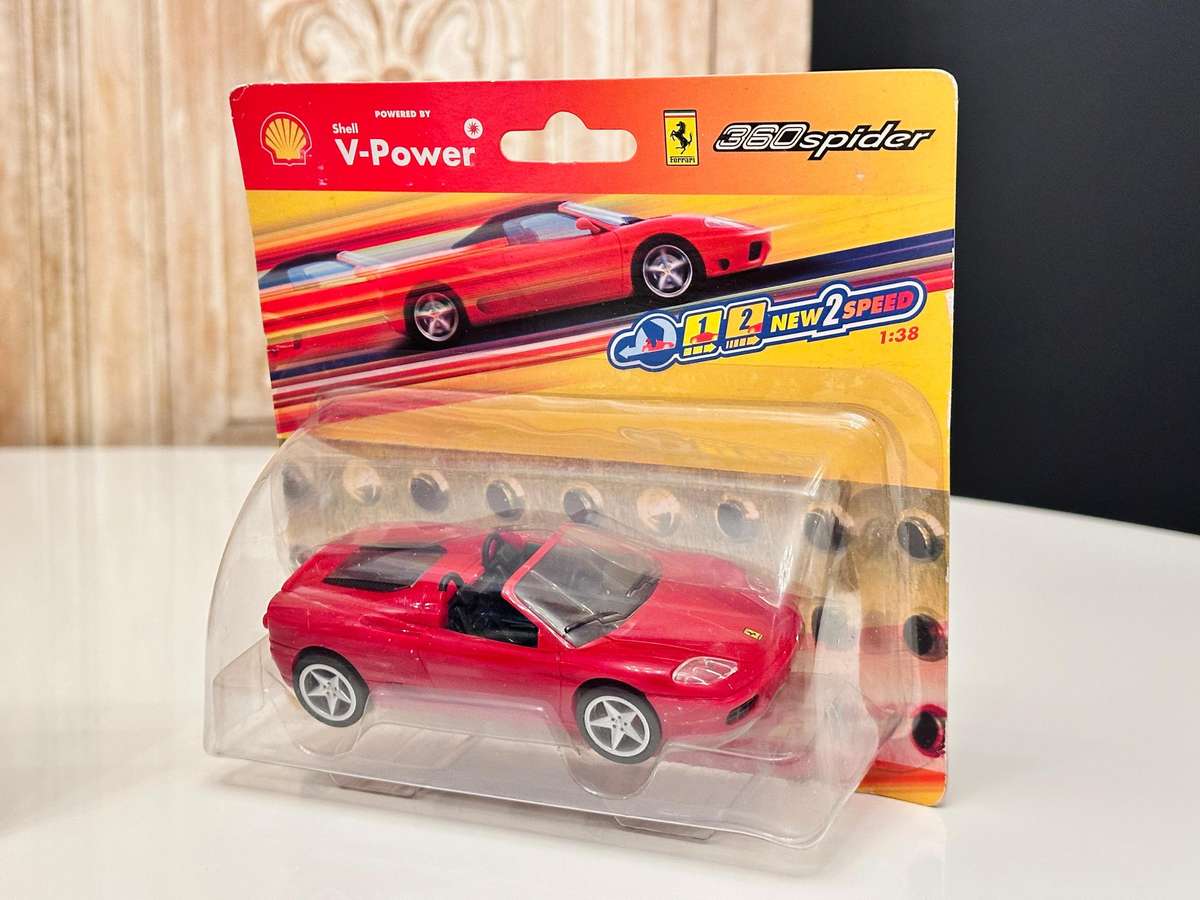 Complete Sealed Set of Vintage Ferrari Collectable Model Cars