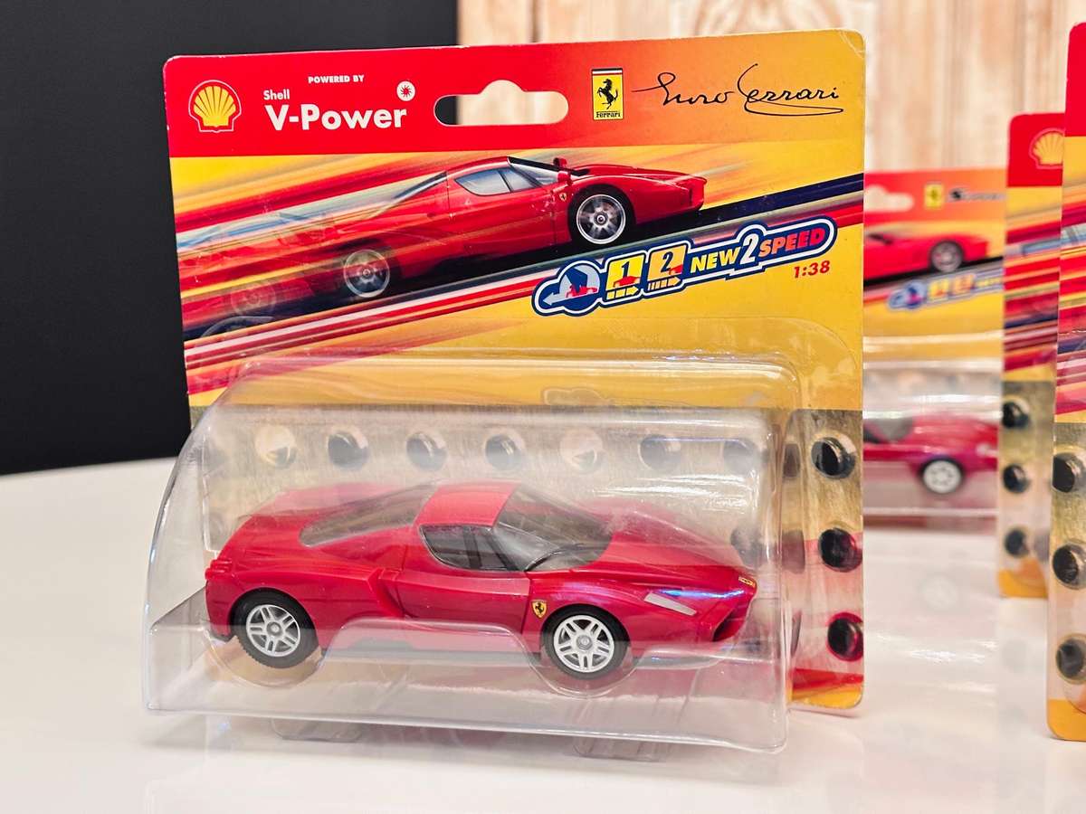 Complete Sealed Set of Vintage Ferrari Collectable Model Cars