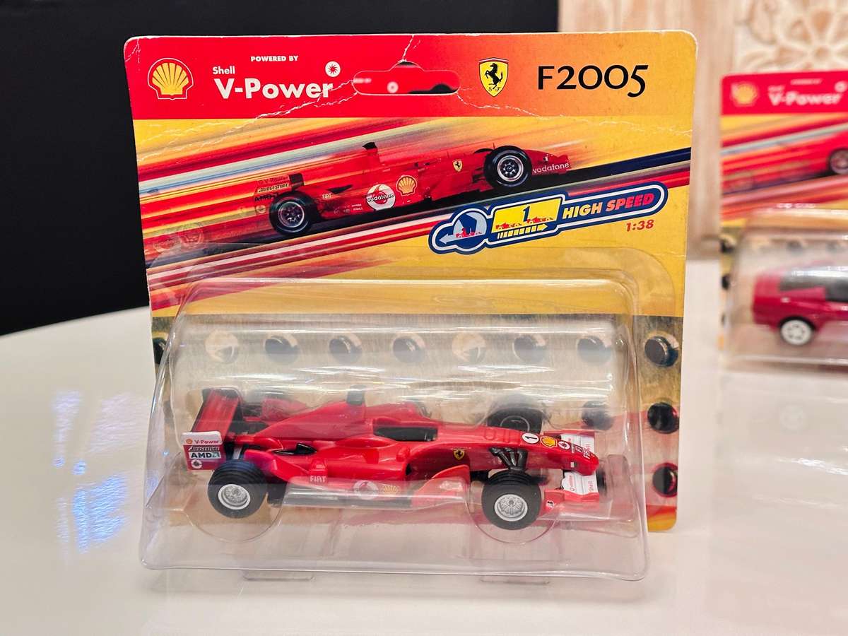 Complete Sealed Set of Vintage Ferrari Collectable Model Cars