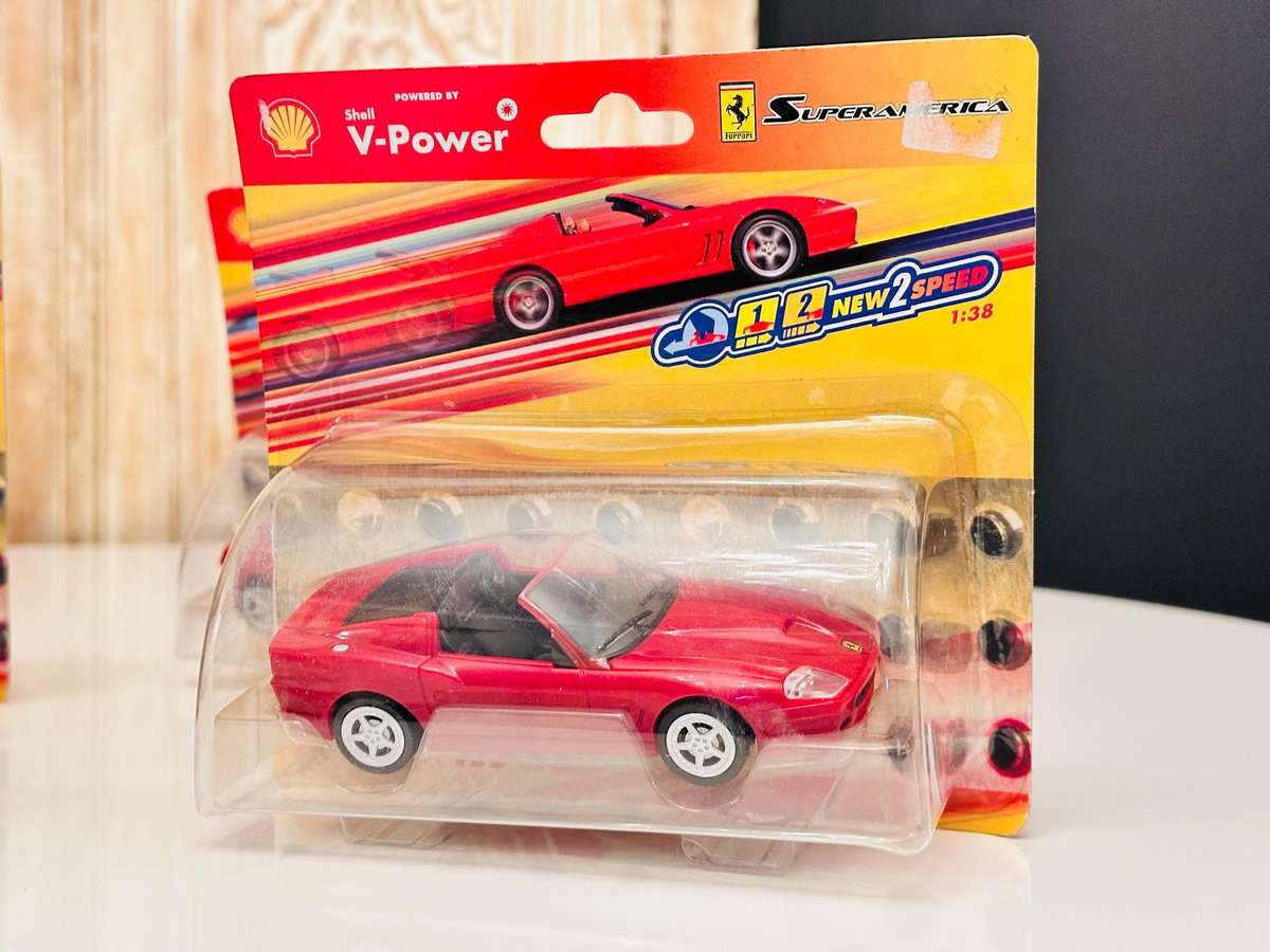 Complete Sealed Set of Vintage Ferrari Collectable Model Cars