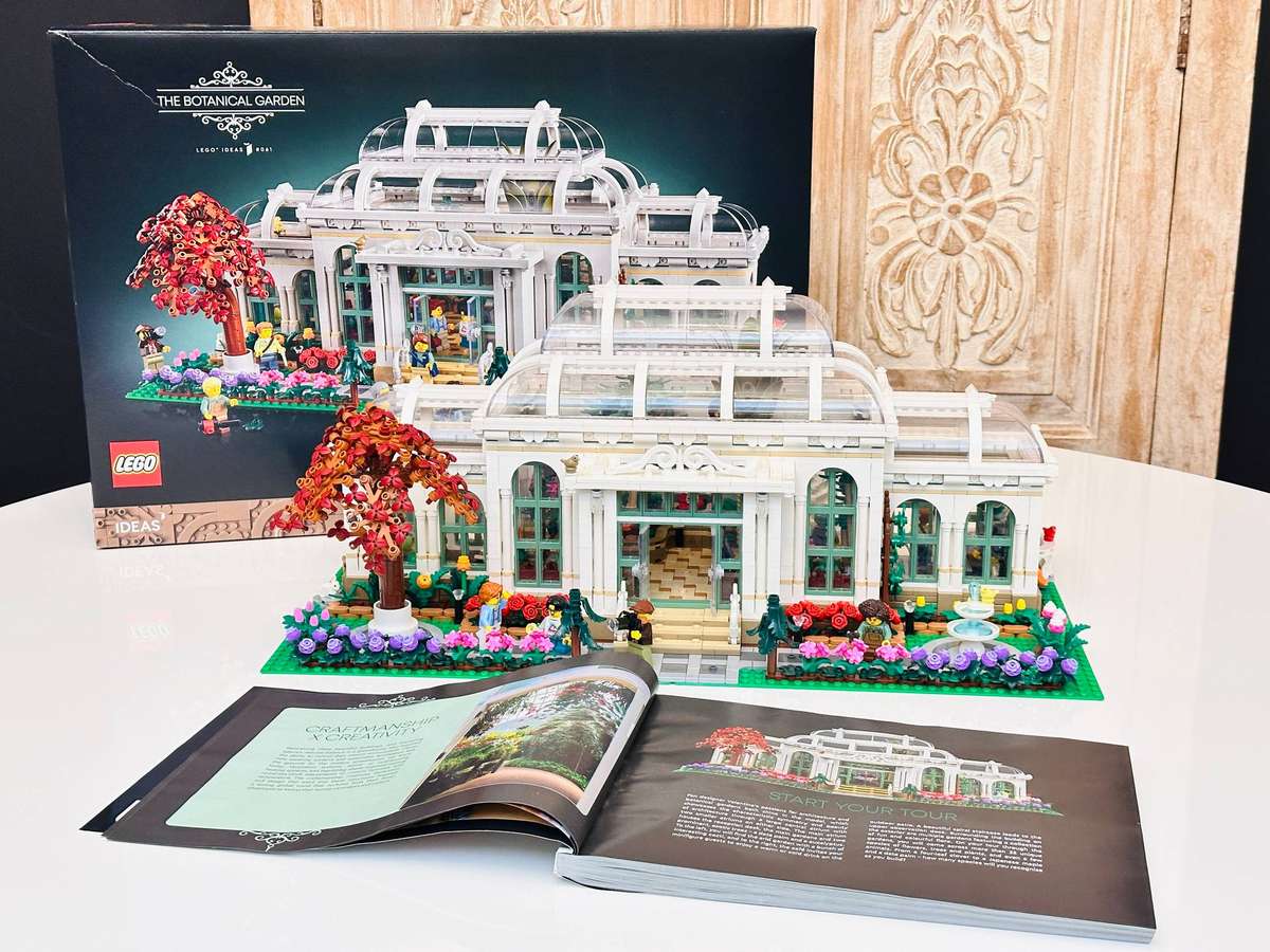 Lego Exclusive Large Botanical Garden Collectable Set with Original Box - 3792Pcs