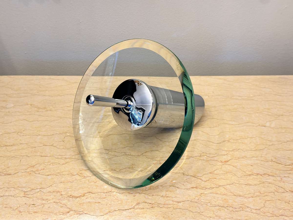 Designer Glass Waterfall Basin Mixer