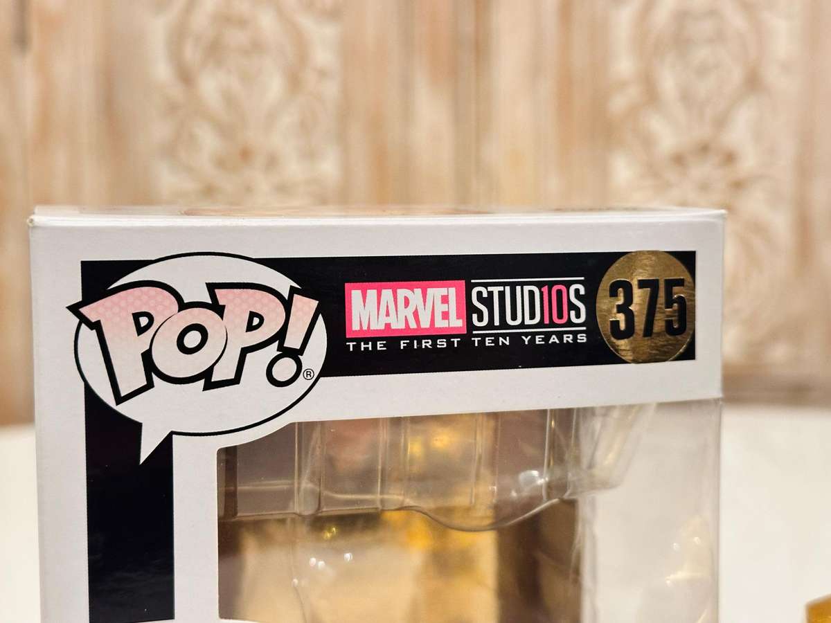 Iron Man Marvel 10th Anniversary Rare Special Edition Funko Pop Bobble Head with Box