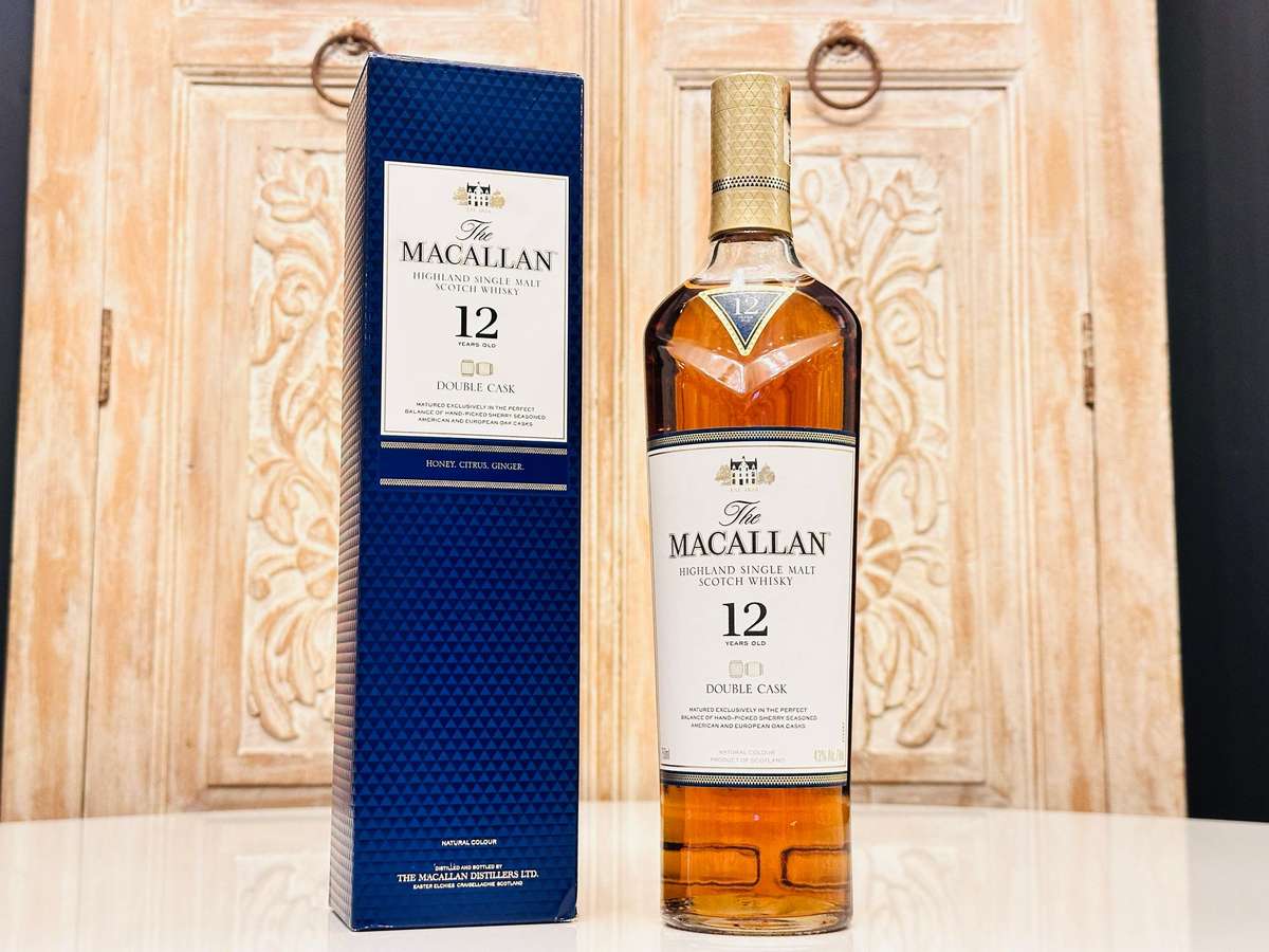 Macallan 12 Year Old Signature Double Cask Whisky in Original Box