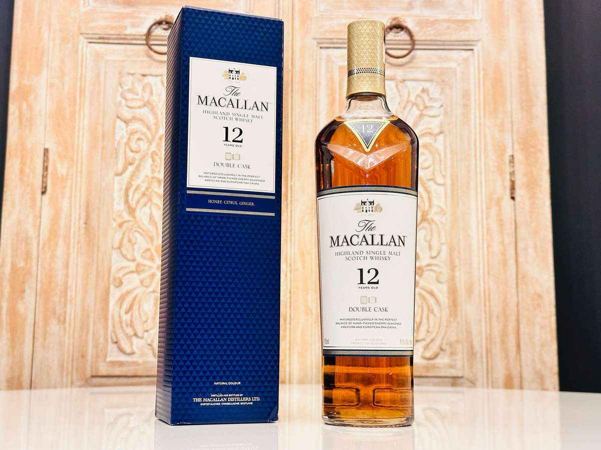 Macallan 12 Year Old Signature Double Cask Whisky in Original Box