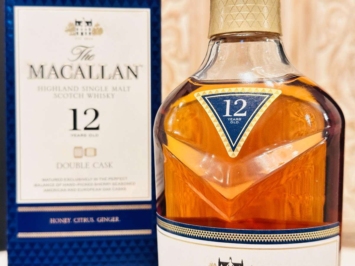 Macallan 12 Year Old Signature Double Cask Whisky in Original Box