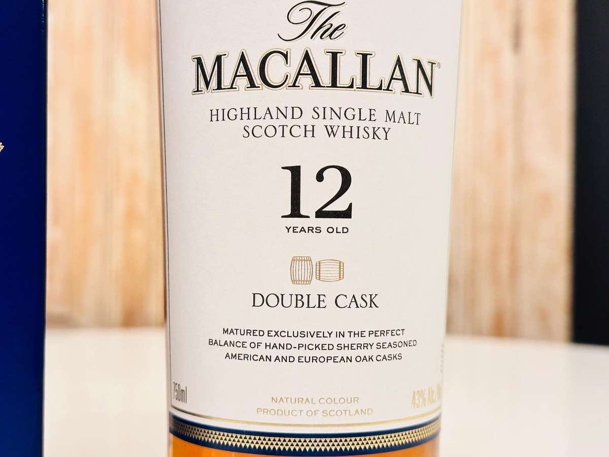 Macallan 12 Year Old Signature Double Cask Whisky in Original Box