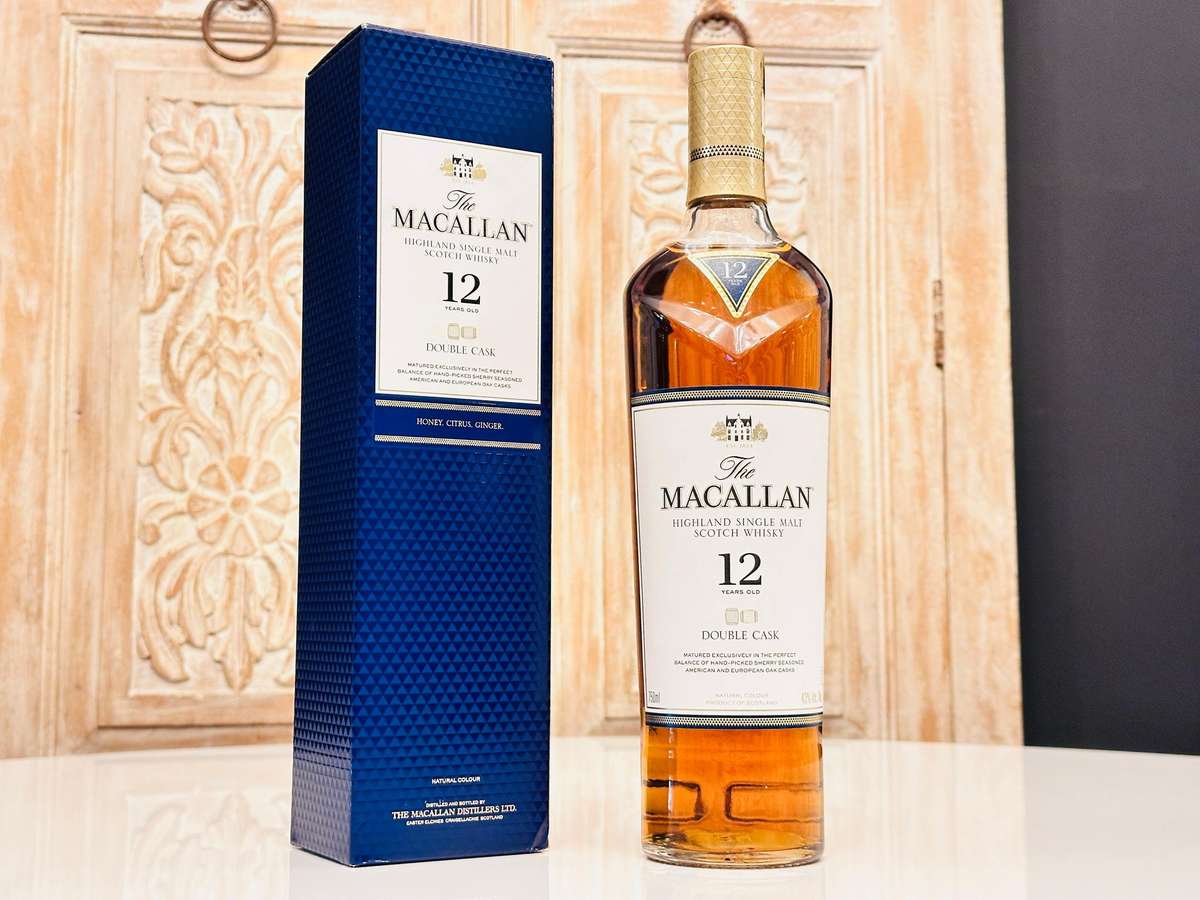 Macallan 12 Year Old Signature Double Cask Whisky in Original Box