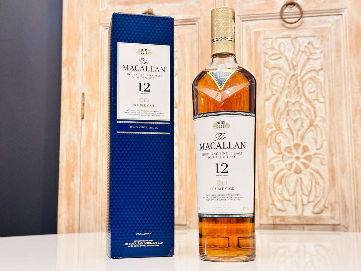 Macallan 12 Year Old Signature Double Cask Whisky in Original Box