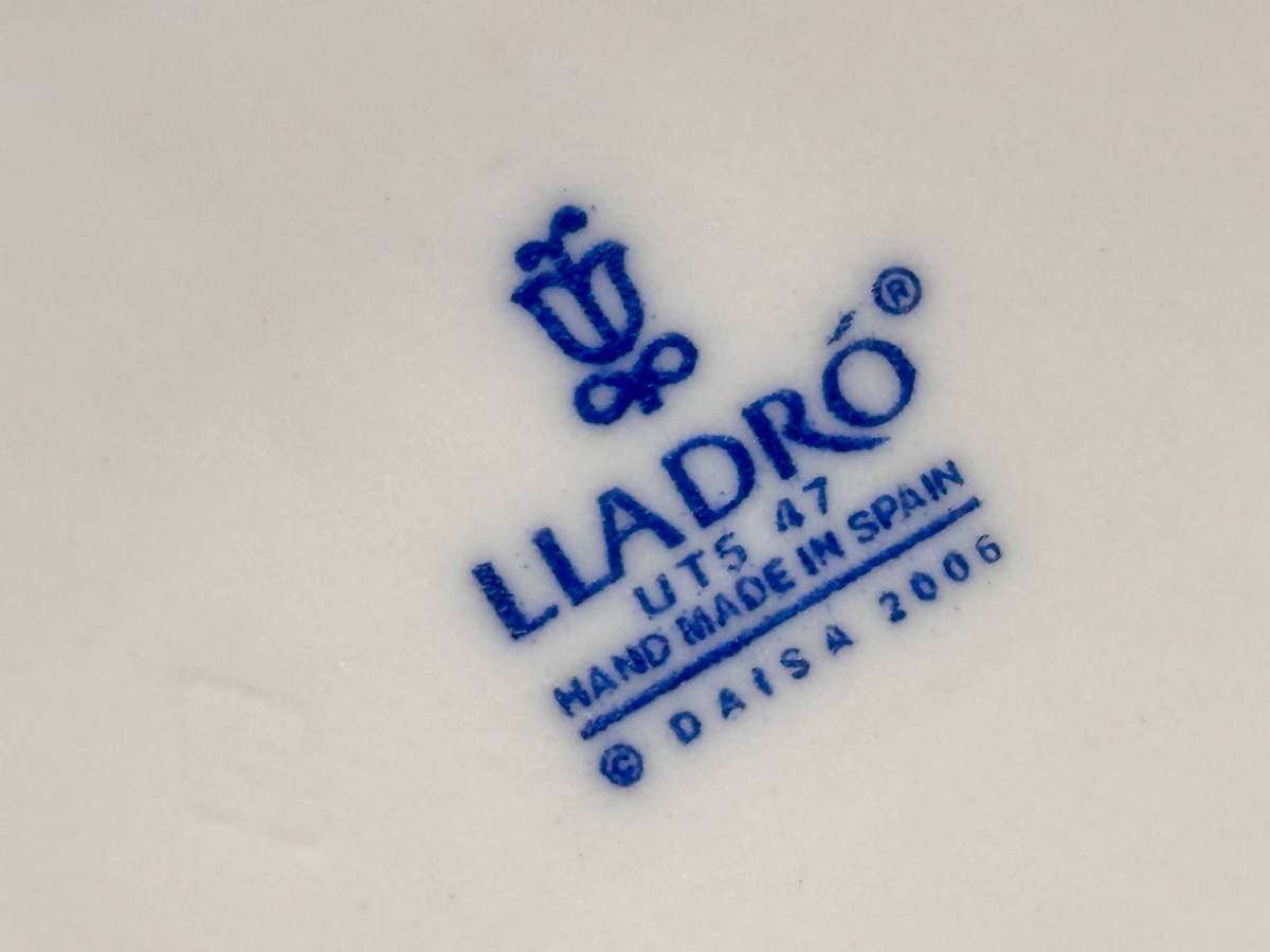 Lladro 2007 Retired Herons Realm Large Collectors Edition Vase with Original Box