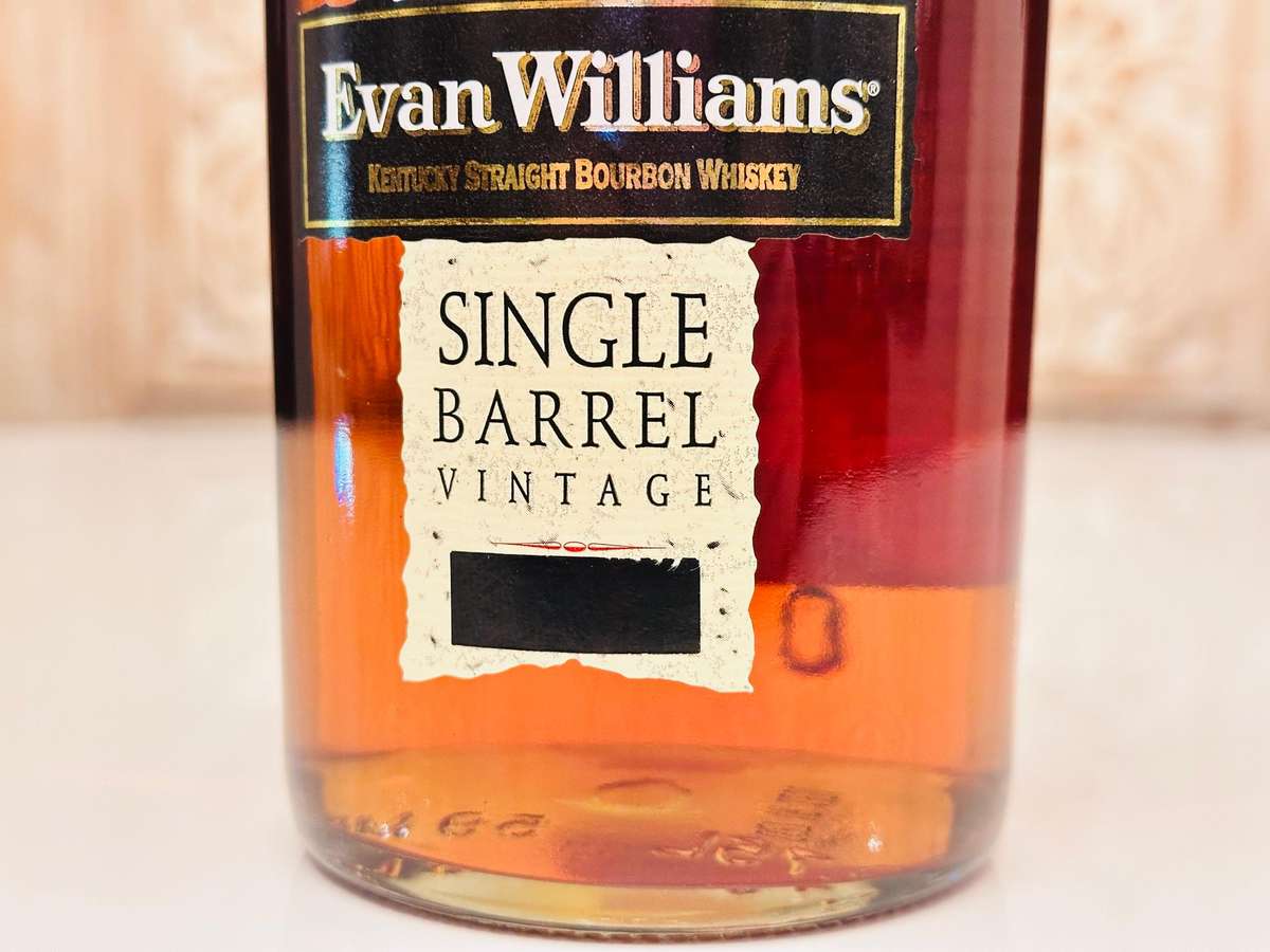 Evan Williams Vintage Single Barrel No 167 Bourbon