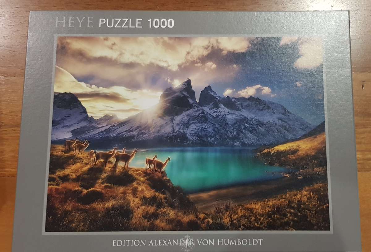 HEYE puzzle 1000 pieces "Alexander von Humboldt edition" see picture