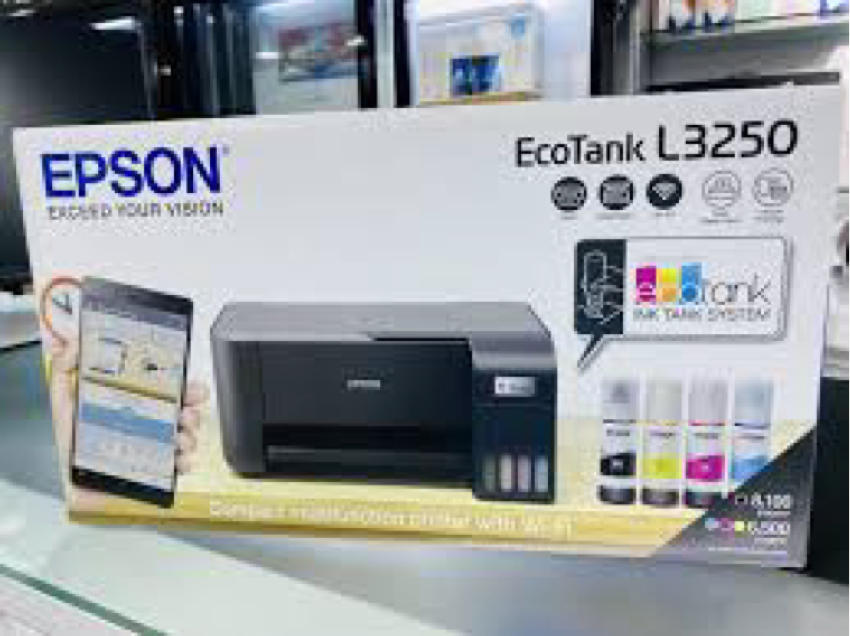 Epson EcoTank L3250 Printer  2nd hand| Wi-Fi | Smart App | Refillable Ink System