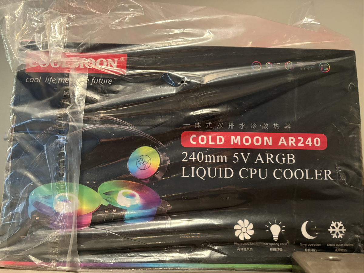 Cold moon AR240 liquid cpu cooler