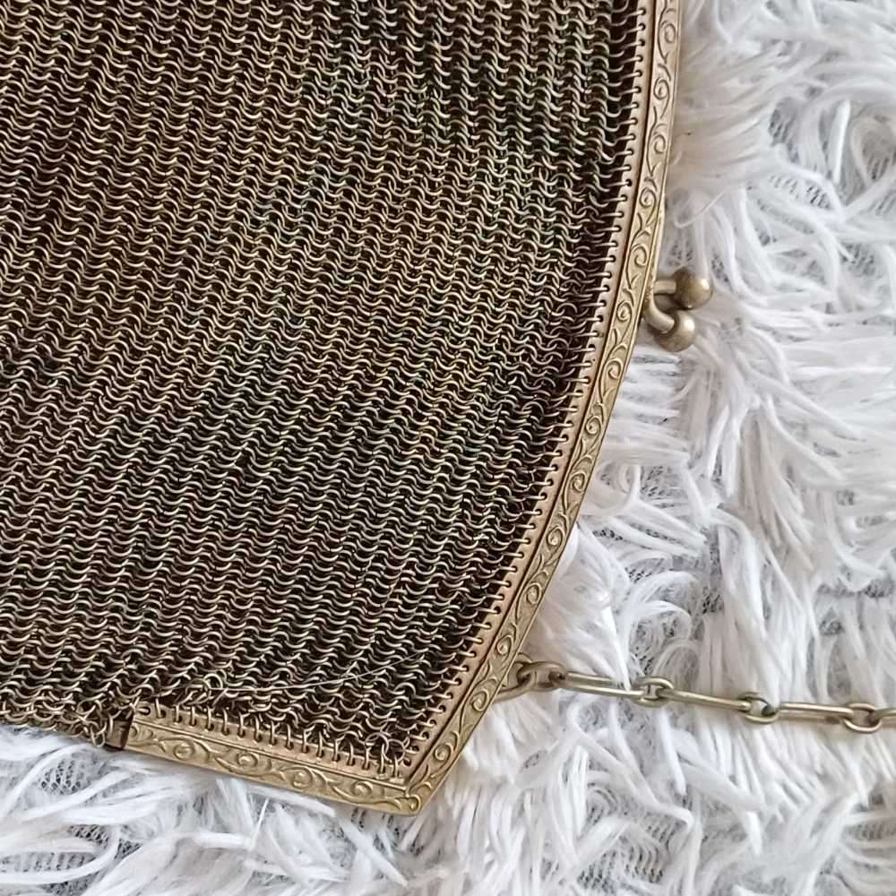 Antique Silver Mesh Purse
