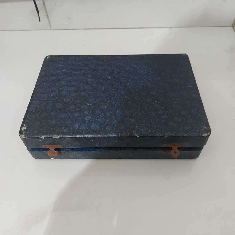 Vintage Small Travel Backgammon Game