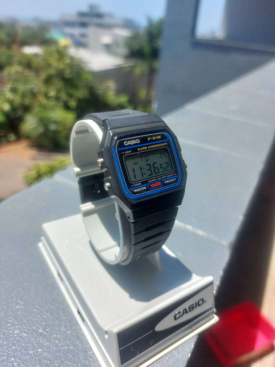 Casio F-91W digital watch