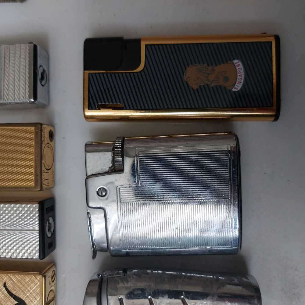 Box of Vintage lighters