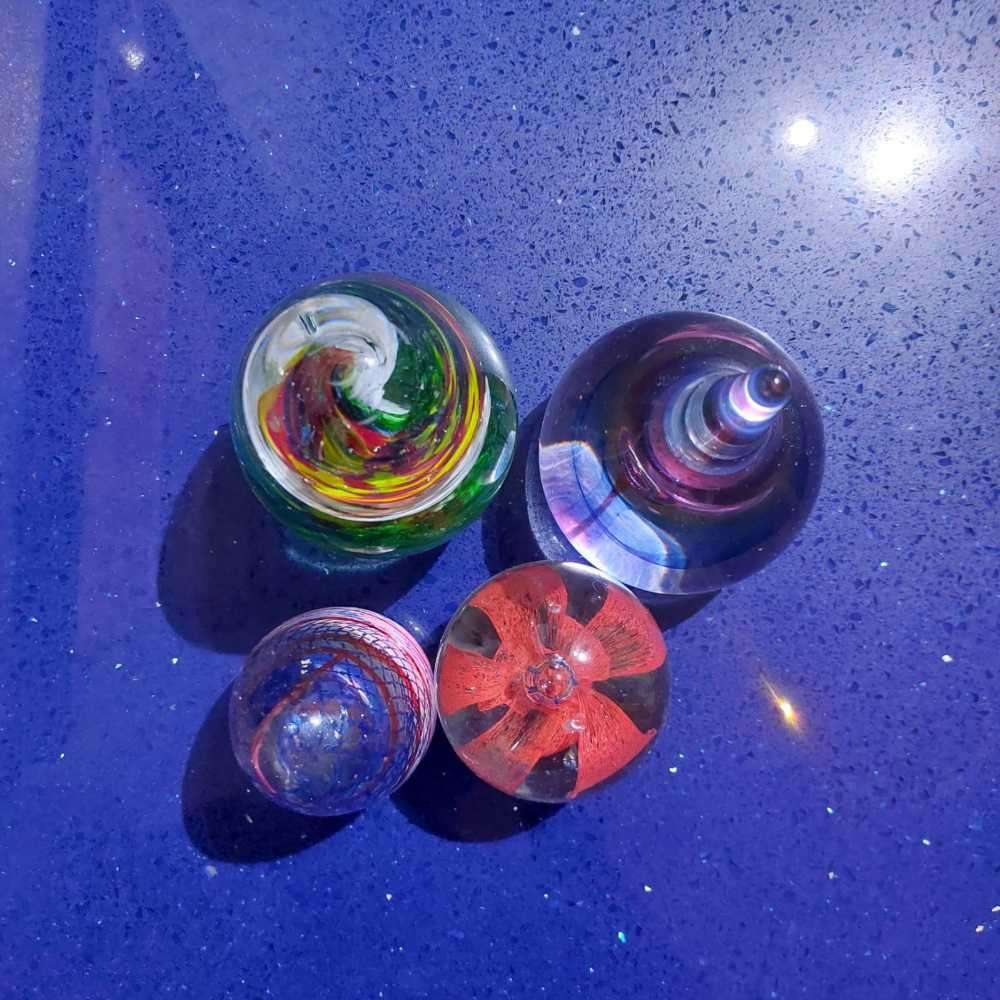 4 Marano Glass Paperweight
