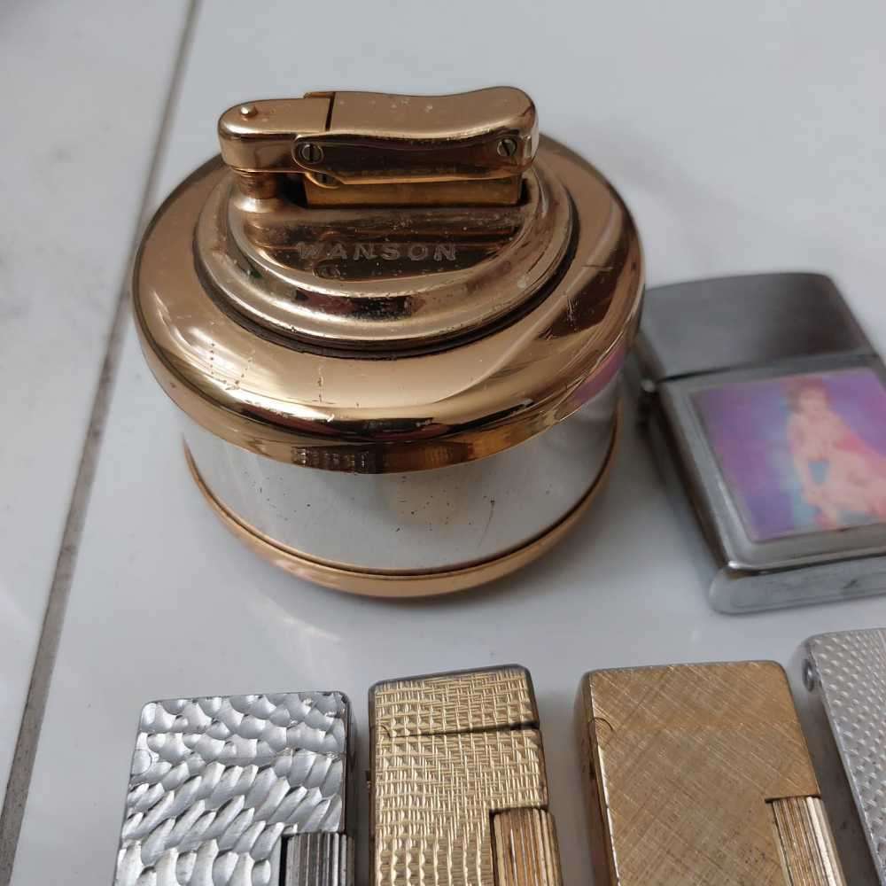 Box of Vintage lighters