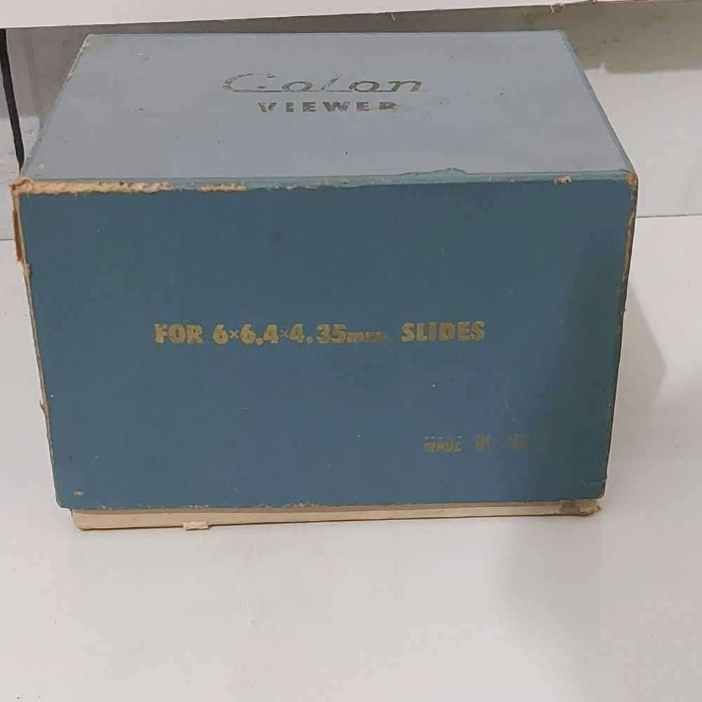 Vintage Colon Viewer Vintage Portable Slide