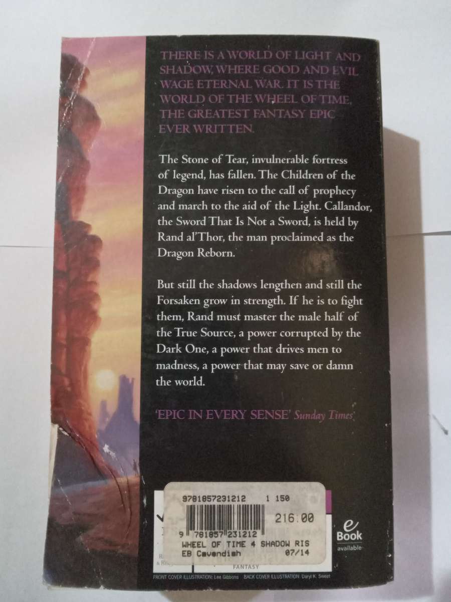 The SHADOW RISING - by - Robert Jordan - 1990