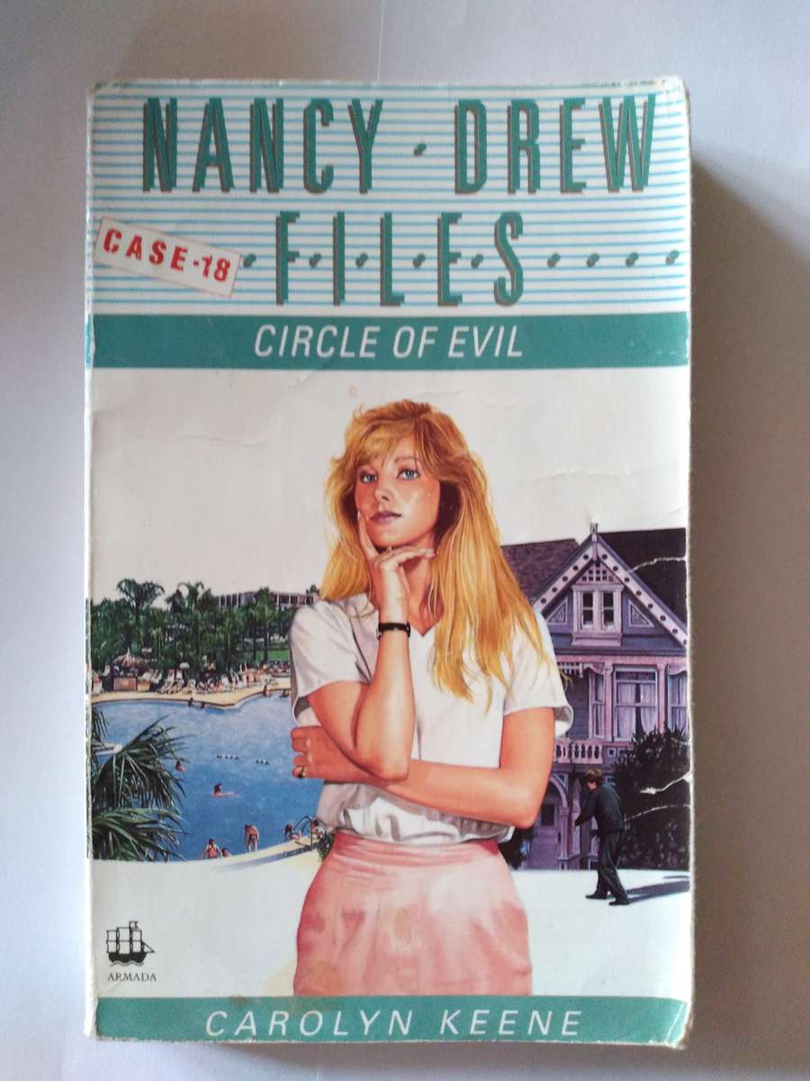 Nancy Drew Files , Case 18 Circle of Evil by Carolyn Keene-1997
