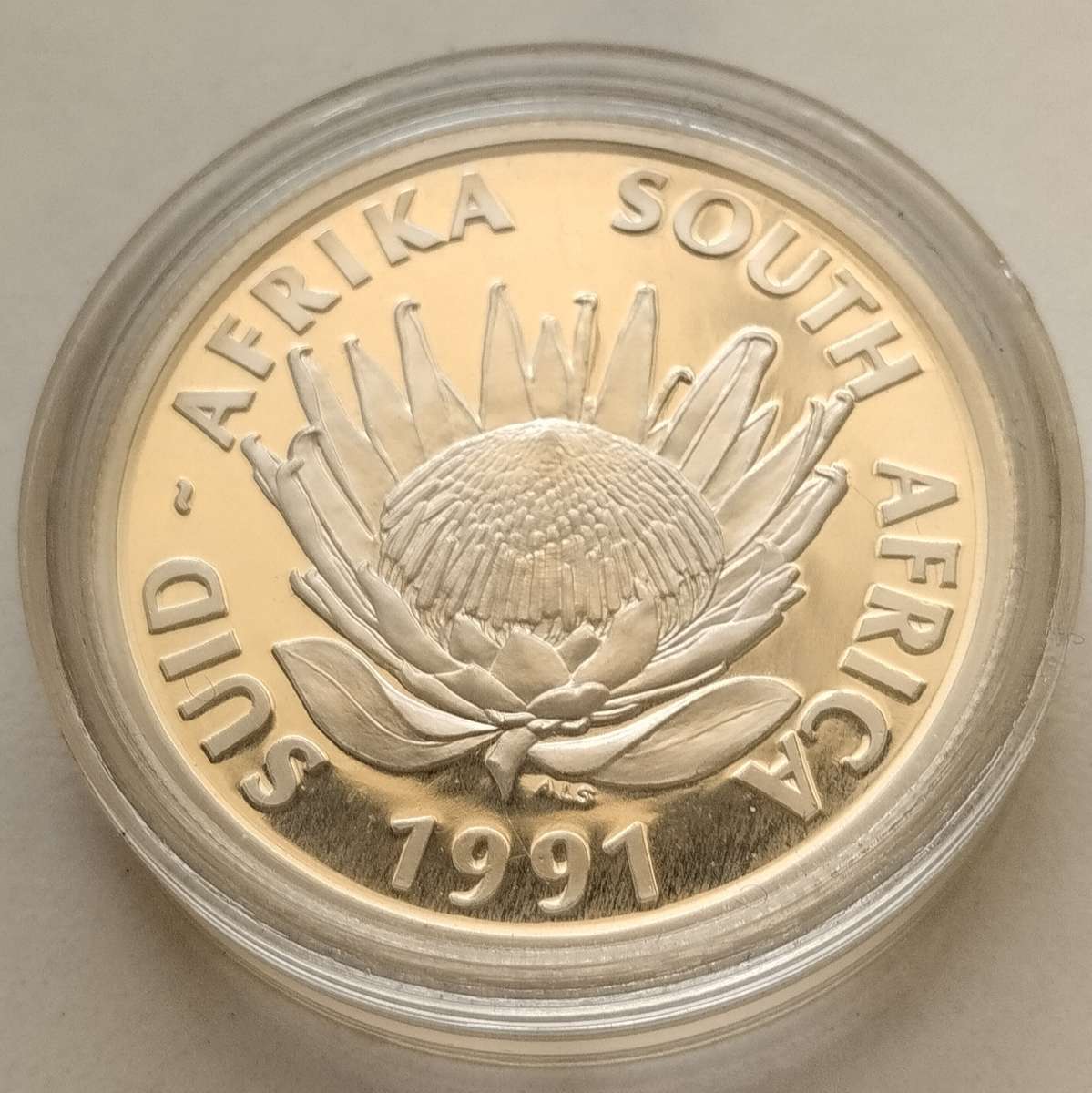 1991 Silver R1 Nursing in SAM Box #C0045