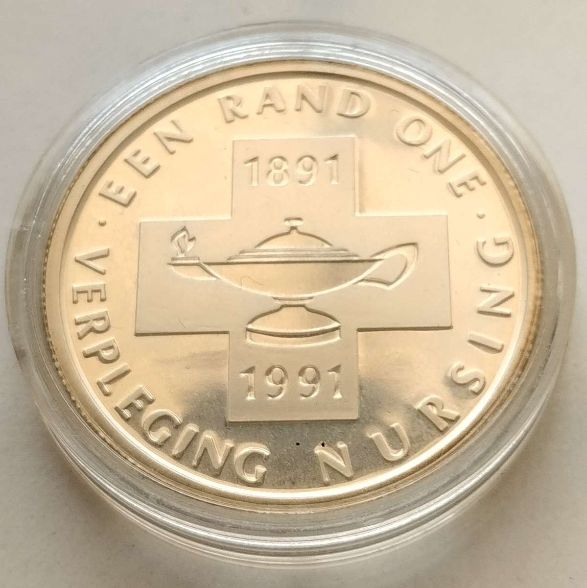1991 Silver R1 Nursing in SAM Box #C0045
